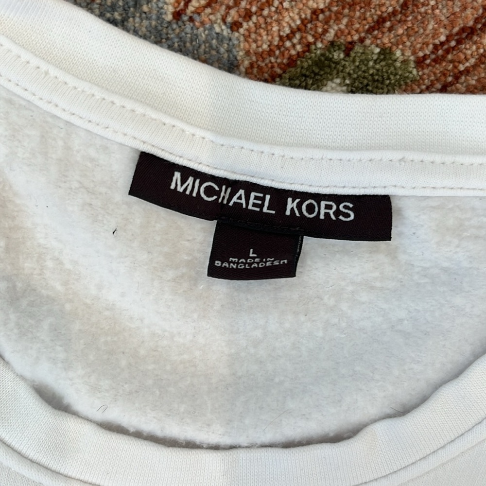 Michael Kors White Men's sweatshirt - Picture 3 of 4